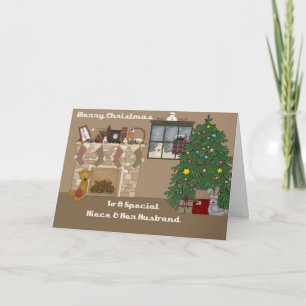 Cartes Pour Fêtes Annuelles Merry Christmas To A