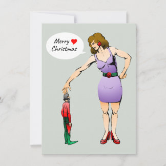Cartes Pour Fêtes Annuelles Merry Christmas to the little elf