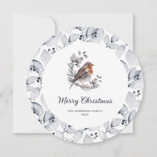 Cartes Pour Fêtes Annuelles Merry Christmas Watercolor