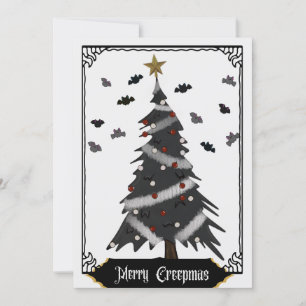 Cartes Pour Fêtes Annuelles Merry Creepmas