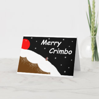 Cartes Pour Fêtes Annuelles Merry Crimbo
