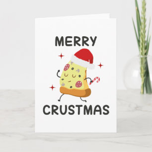 Cartes Pour Fêtes Annuelles Merry Crustmas