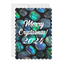 Merry Crystalmas 2024 Blue Labradorite Crystal