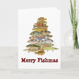 Cartes Pour Fêtes Annuelles Merry Fishmas 2020