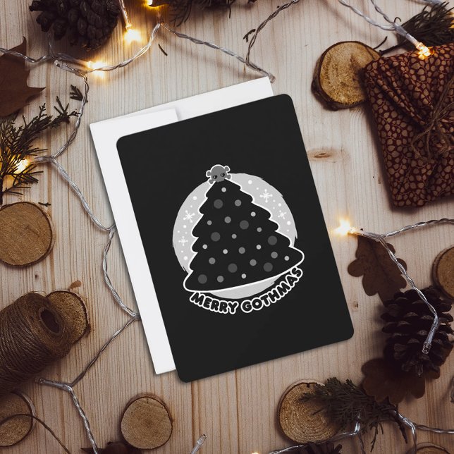 Cartes Pour Fêtes Annuelles Merry Gothmas (Créateur téléchargé)