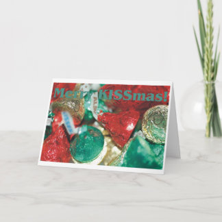 Cartes Pour Fêtes Annuelles Merry Kissmas
