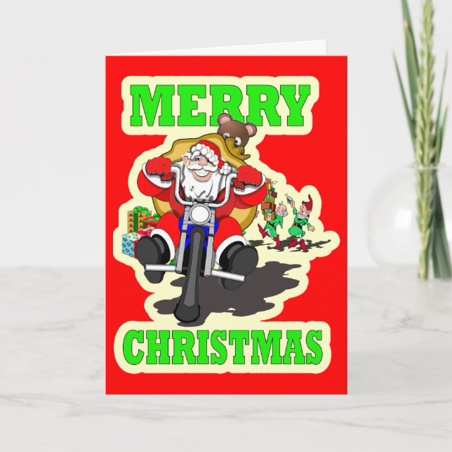 CARTES POUR FÊTES ANNUELLES MERRY NOËL (Devant)