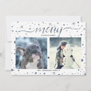 Cartes Pour Fêtes Annuelles MERRY Tout Couleur Correspondant 2 Photo