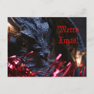 Cartes Pour Fêtes Annuelles Merry Xmas Dragon