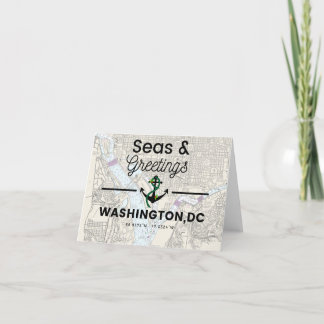 Cartes Pour Fêtes Annuelles Mers et salutations DC