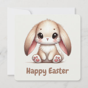 Cartes Pour Fêtes Annuelles Merveille aux oreilles de lapin