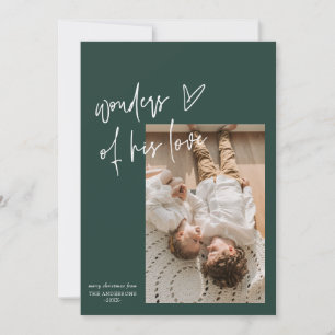 Cartes Pour Fêtes Annuelles Merveilles De Son Amour Une Photo Noël Religieux