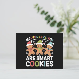 Cartes Pour Fêtes Annuelles Mes enfants d'âge préscolaire sont des cookies int