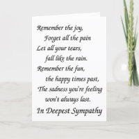 MESSAGE DE SYMPATHIE À LA FAMILLE OU À L'AMI