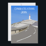 Cartes Pour Fêtes Annuelles message personnalisé mont ventoux<br><div class="desc">Avant de la Carte : — Le devant de cette carte présente une représentation graphique captivante du Mont Ventoux, une montagne emblématique dans la région pittoresque de la Provence, France. Le Mont Ventoux est haut et majestueux, ses pentes couvertes de verdure luxuriante, tandis que le ciel bleu clair au-dessus renforce...</div>