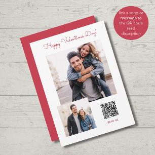 Cartes Pour Fêtes Annuelles Message simple spécial Saint-Valentin photo modern