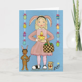 Cartes Pour Fêtes Annuelles Mettez dessus vos oreilles de lapin !