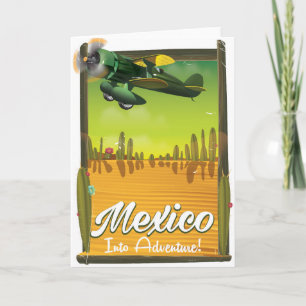 Cartes Pour Fêtes Annuelles Mexique dans l'aventure !