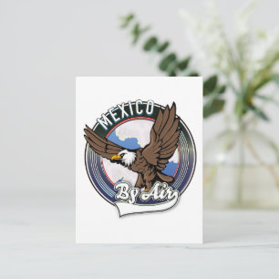 Cartes Pour Fêtes Annuelles Mexique par patch de voyage aérien.