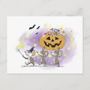 Cartes Pour Fêtes Annuelles Mic, Mac & Moe's Happy Halloween