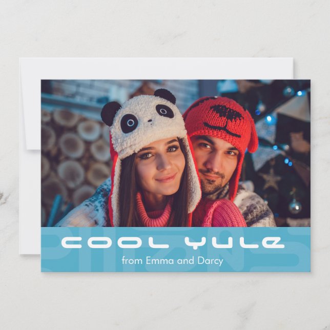 Cartes Pour Fêtes Annuelles MidCentury moderne MOD Noël MCM (Devant)