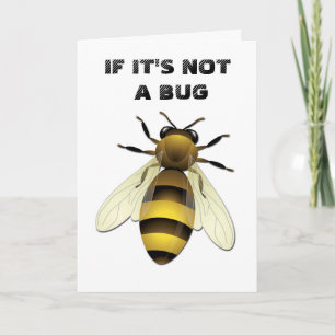 Cartes Pour Fêtes Annuelles Miel Bee