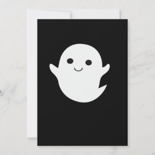 Cartes Pour Fêtes Annuelles Mignon Petit Boo Classique Ajusté