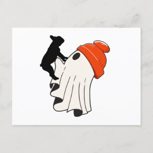Cartes Pour Fêtes Annuelles Mignonne Fantôme Français Bulldog Lover