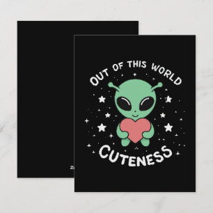 Cartes Pour Fêtes Annuelles Mignonnité hors de ce monde