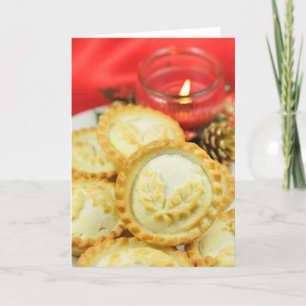 Cartes Pour Fêtes Annuelles Mince pies pour Noël