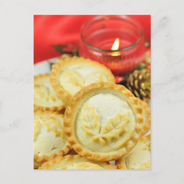 Cartes Pour Fêtes Annuelles Mince pies pour Noël (Devant)