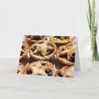 Cartes Pour Fêtes Annuelles minces pies !