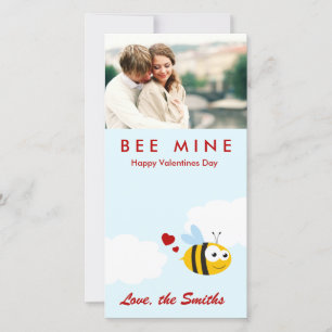 Cartes Pour Fêtes Annuelles Mine d'abeilles - Valentines