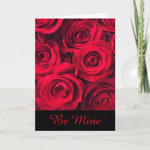 Cartes Pour Fêtes Annuelles Mine Forever Red Roses Valentine
