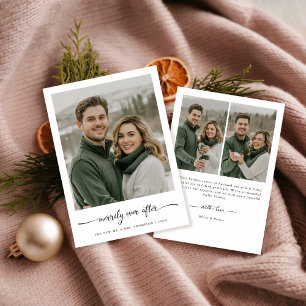 Cartes Pour Fêtes Annuelles Mini Merrily jamais après Noël amusant Photo