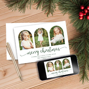Cartes Pour Fêtes Annuelles Mini-mignon arbres de Noël Fête 3 Photo