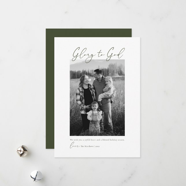 Cartes Pour Fêtes Annuelles Miniature moderne photo Christian (Créateur téléchargé)