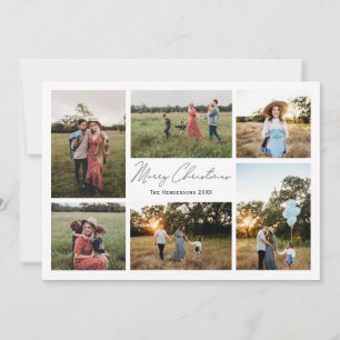 Cartes Pour Fêtes Annuelles Minimalisme moderne Joyeux Noël 6 Photo