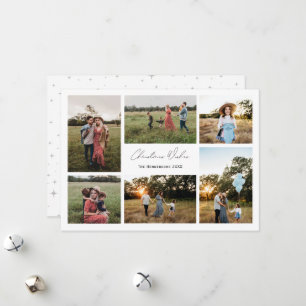 Cartes Pour Fêtes Annuelles Minimalisme moderne voeux de Noël 6 Photo