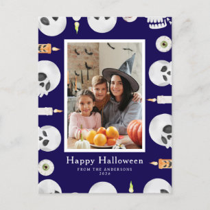 Cartes Pour Fêtes Annuelles Minimaliste moderne Éffrayant Joyeux Halloween 1 P