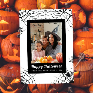 Cartes Pour Fêtes Annuelles Minimaliste moderne Éffrayant Joyeux Halloween 1 P