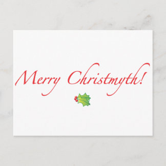 Cartes Pour Fêtes Annuelles (Minimisé) joyeux Christmyth !