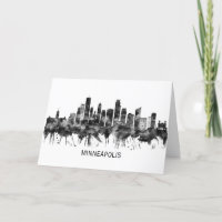 Minneapolis Minnesota Skyline