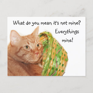 Cartes Pour Fêtes Annuelles Minou de Pâques