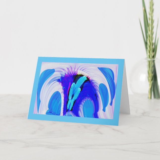 Cartes Pour Fêtes Annuelles Miracle de la nature (Devant)