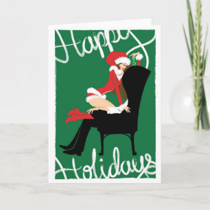 Cartes Pour Fêtes Annuelles Mistletoe