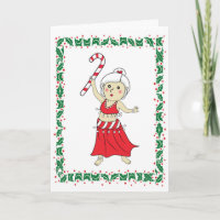 Mme Claus de danse du ventre