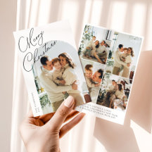 Modern Arch Script Joyeux Noël