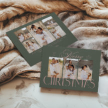 Moderne Écriture Élégant Joyeux Noël 8 Photos