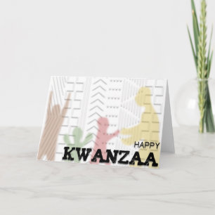 Cartes Pour Fêtes Annuelles Moderne Happy Kwanzaa